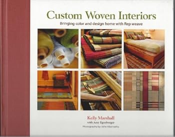 Hardcover Custom Woven Interiors Bringing color and design home with Rep weave Book