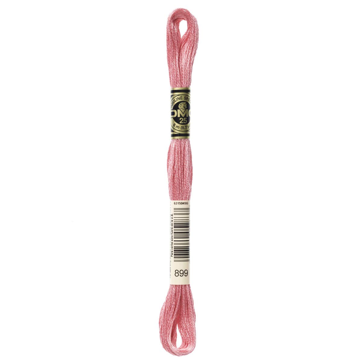 DMC Embroidery Floss Mouline Stranded Cotton Thread for Hand Embroidery and Sewing - Colour No: 899-5 x 8m Skeins โ image 1