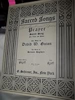 Prayer - Sacred Song for Voice and Piano (Sacred Songs - (High or Medium range)) B001AQO4RI Book Cover