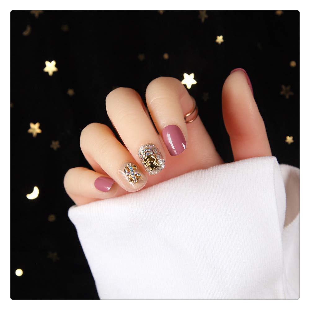 Uñas Postizas La Novia Puede Tomar Un Parche De Uñas Postizas Para Quitar Las Uñas Impermeables Para Mujeres Embarazadas Con Una Pieza De Diamante