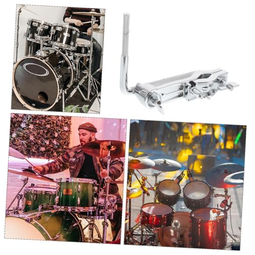 Accesorio soporte de montaje para batería Drum Mounting Arms con soporte para caja y soporte de cencerro miniatura 7