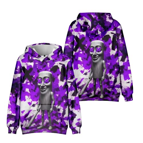 Szara Boys Tungtungtung Hoodie Kids Tralalero Tralala 3D Figure Sweatshirt