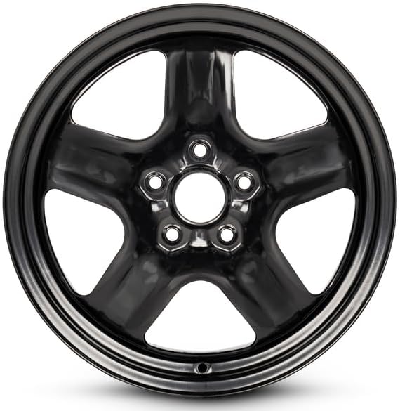 17x6.5 inch OEM Direct Replacement Steel Wheel - Recond for Toyota RAV4 2013–2018 5‑114.3 mm Black 17 in Rim 4261142250