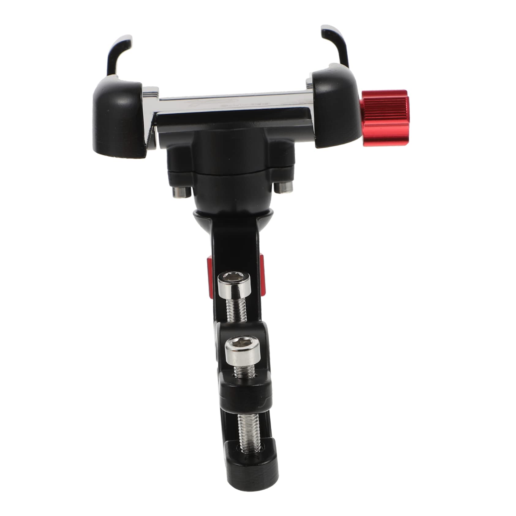 Garneck Adjustable Phone Rack Bike Phone Mount Solid Bike Holder 1 Set of Stand for Motorcycles Bicycles