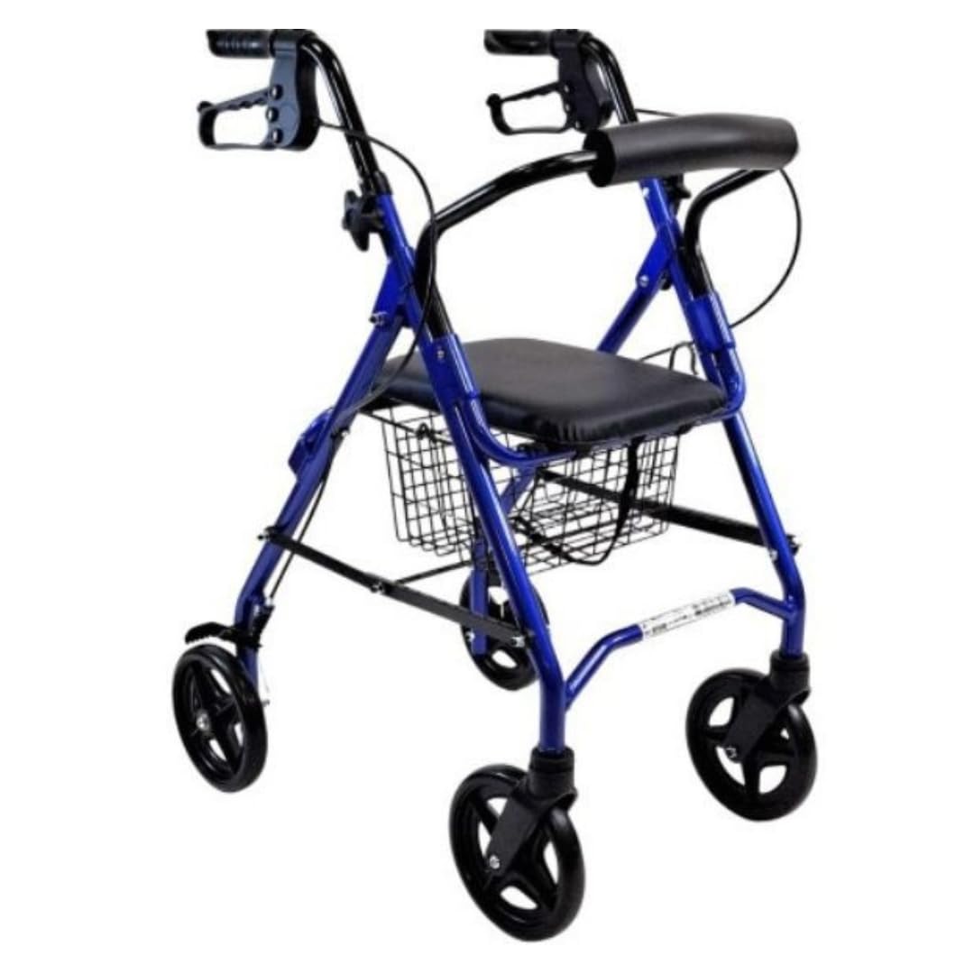 Deambulatore con ruote Rollator pieghevole per passaggi stretti RO34 larghezza 50 cm Termigea