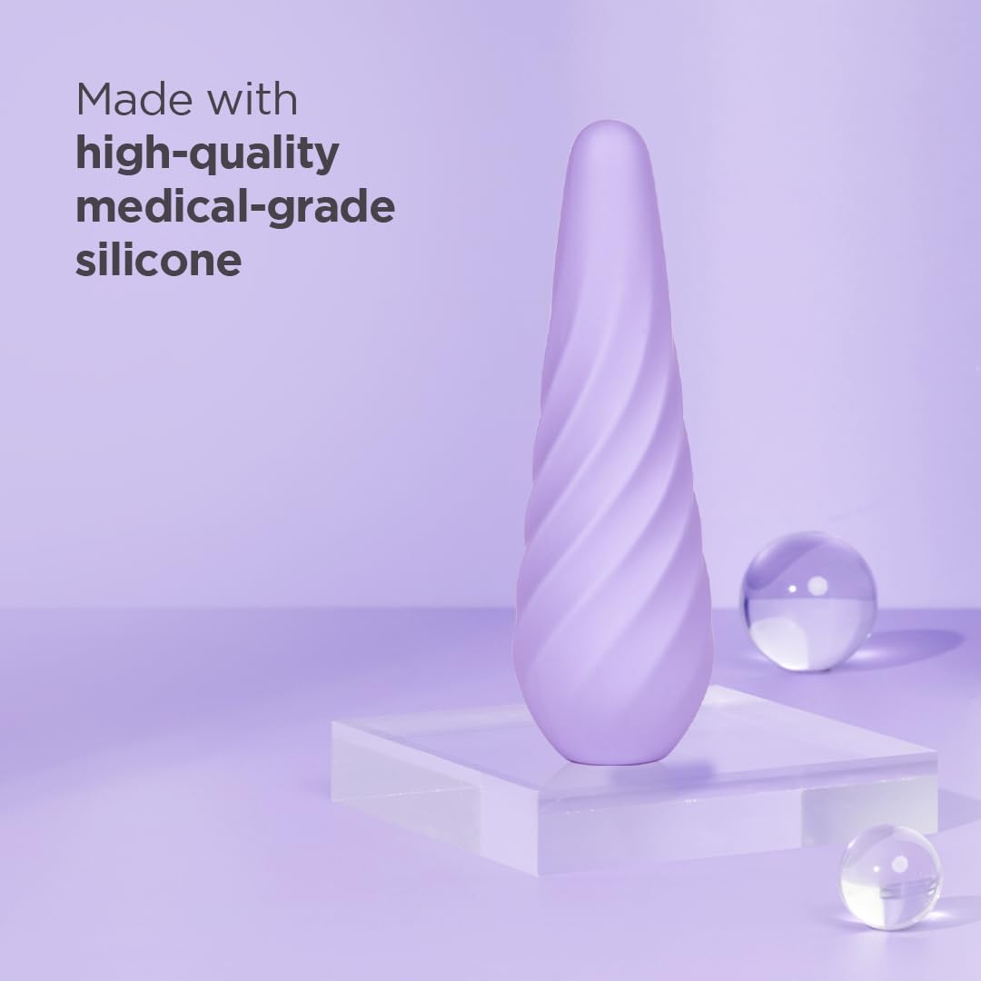 Domina Discover Body Massager | Waterproof Travel Friendly and Rechargeable With Long Lasting Quick Charging Battery Life | Made with Medical Grade Silicone | with 6 months warranty Domina Discover Body Massager | Waterproof Travel Friendly and Rechargeable With Long Lasting Quick Charging Battery Life | Made with Medical Grade Silicone | with 6 months warranty