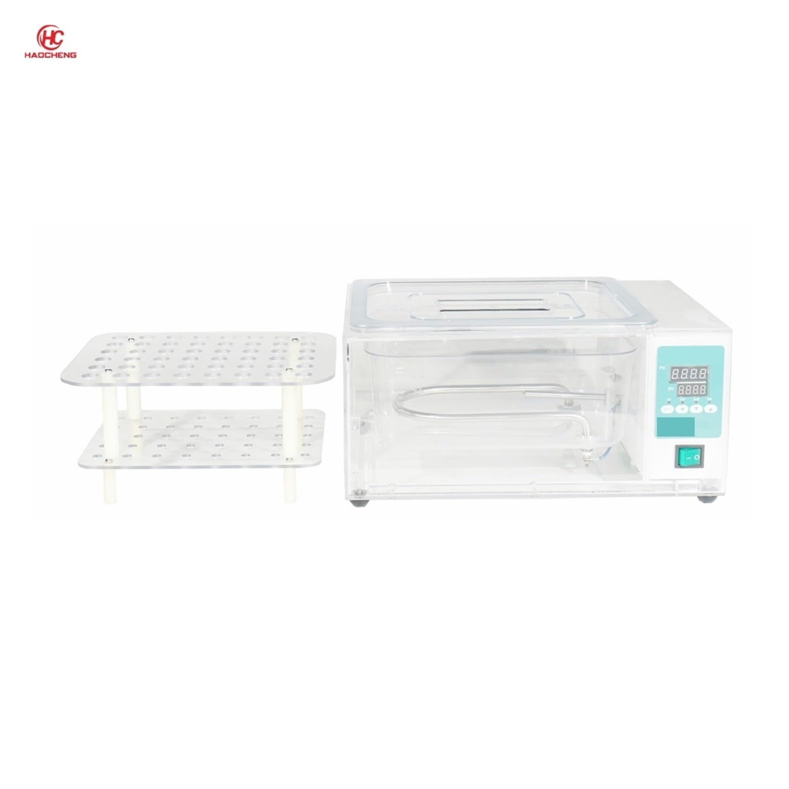 Baño María de laboratorio, Equipo termostático de laboratorio Pantalla digital de cristal líquido eléctrico Baño de agua transparente
