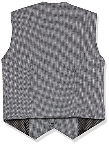 Isaac Mizrahi Slim Fit Boy's Pindot Vest, Shirt, Bowtie, And Pant Set, Charcoal, 6 #TOP27