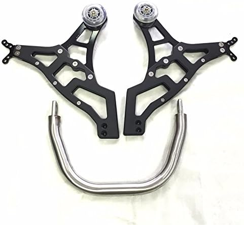 HONGK- Motorctcly Black Universal Racing Sport Rear Combo Wheel Lift Stands Paddock Stands [B01C3JWYWW]