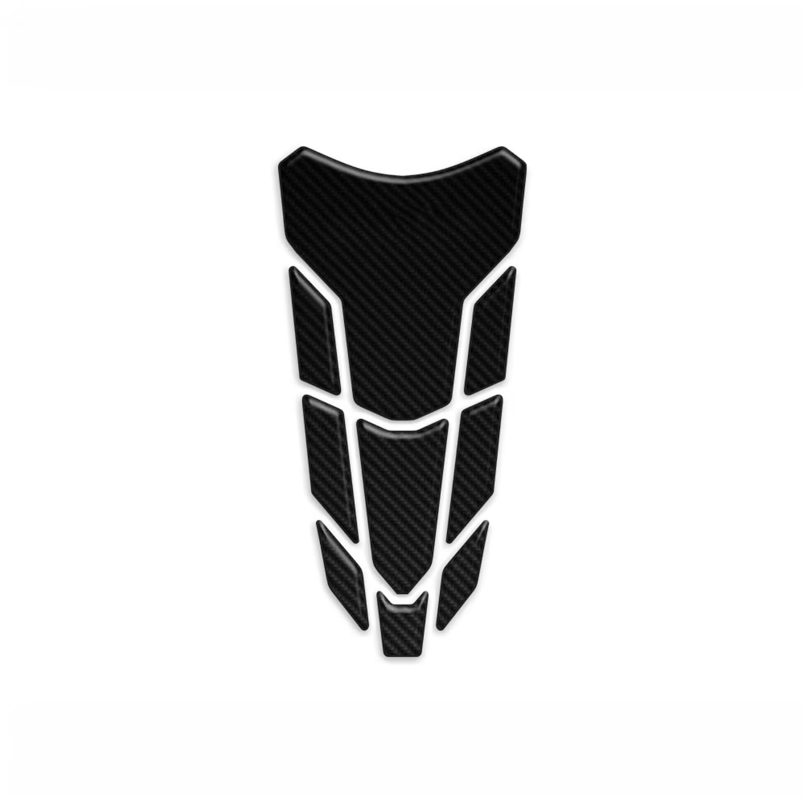 Motorcycle Centre Tank Pad Compatible with Ducati for Panigale V2 V4 for V4S for V4SP 2022 3D Carbon Motorcycle Tank Pad Gas Cap Cover Protector Stickers(C)