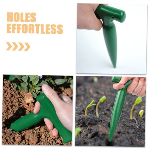 NUOBESTY Herramienta de Jardín Manual Perforación de Kit de Trasplante y Fabricada Resistente Ergonómico - imagen 9