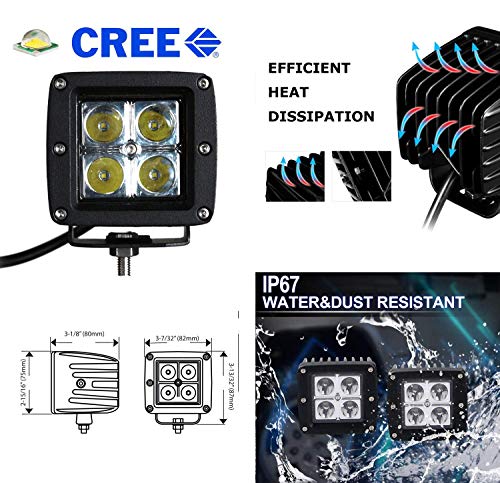 Luz LED Trasera de Reversa y Búsqueda para Polaris RZR miniatura 2