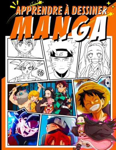 Apprendre à Dessiner Manga: Étape par Étape Simple et Facile Pour Les Débutants | Dessin Manga
