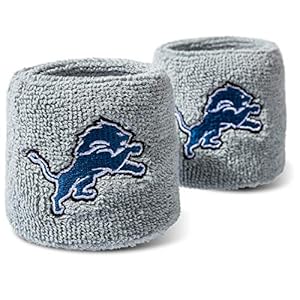 Franklin Sports NFL Embroidered Wristbands, Team Specific, OSFM