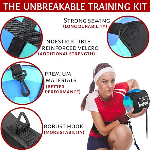 image for OVANTO Volleyball Training Equipment Aid – Solo Volleyball Equipment