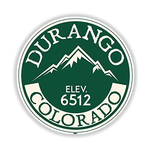 Durango Colorado Sticker Decal Vinyl 3  Indoor Outdoor Skiing Ski