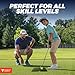 Premium Golf Hitting Mat - Golf Swing Path Trainer & Divot Board, Outdoor Indoor Practice Mat, Golf Swing Detection & Training Impact Mat for Golfers.