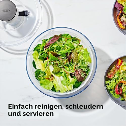 Foto von OXO Good Grips Salatschleuder mit Sieb und Deckel