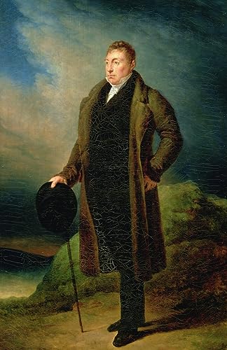Affiche Impression Prints Toile Portrait Lafayette Ary Scheffer 60x90cm