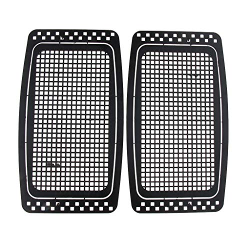 2Pcs Plastic Transport Dog Cat Pet Puppy Crate Mat Grid Pad- Perfect