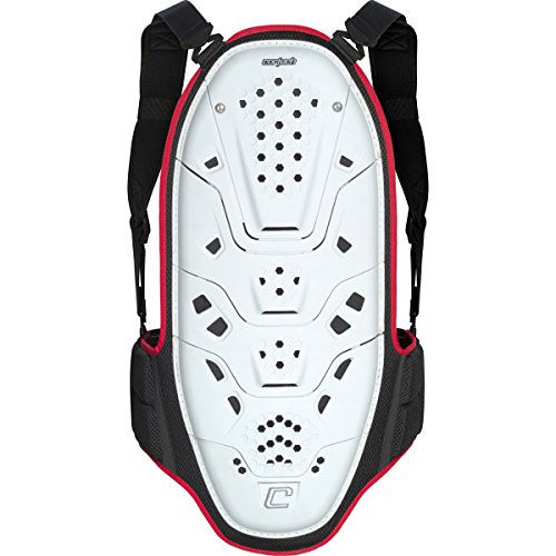 Cortech Latigo Adult Back Protector Body Armor - White/Red/Black/Large/X-Large