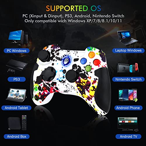 EasySMX Gamepad für PC und PS3 mit 2.4G Wireless Technologie