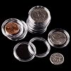 Eeoyu 100 Pieces 25 mm Coin Capsules Holder with Plastic Storage Organizer Box for Coin Collection Supplies #3