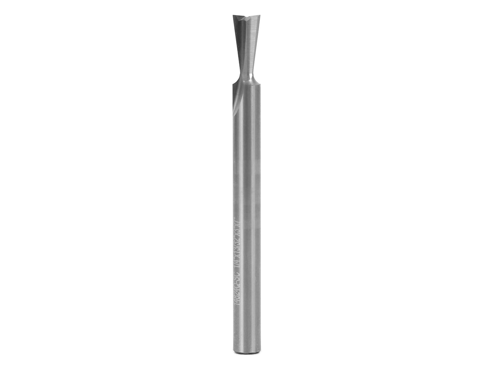 Fraise queue d'aronde carbure Yonico 14824q 7° outil défonceuse tige 6.35mm
