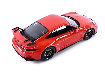 ラスト価格ミニチャンプス 1/18 ポルシェ911 (992) GT3 2021 MINICHAMPS 2021 Porsche 911 992 GT3 Coupe Orange Black