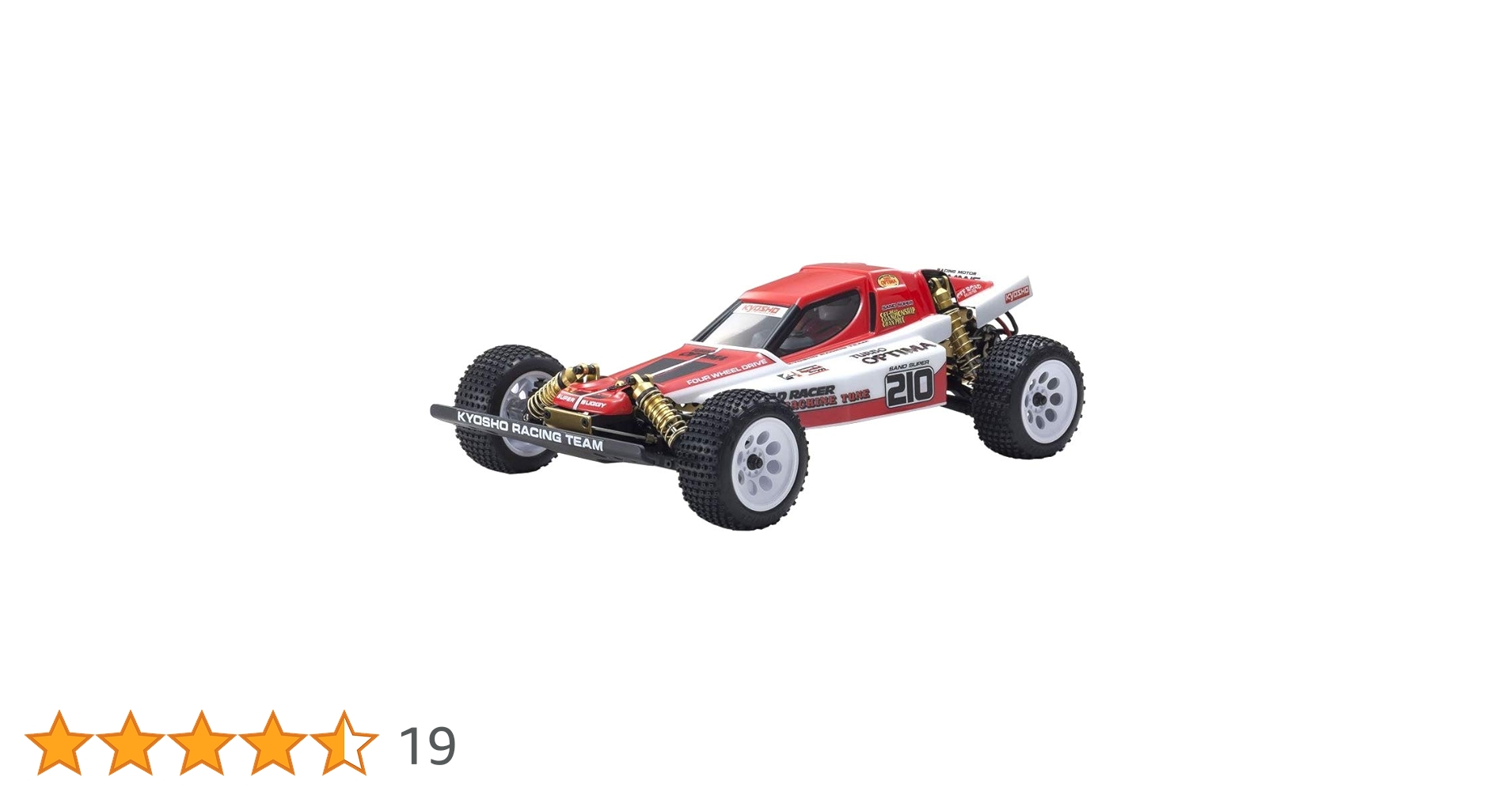 最終価格　京商　ターボオプティマ　新品 Amazon.co.jp: 京商 (Kyosho) 1/10 EP 4WDレーシングバギー