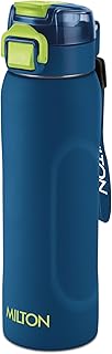 Milton Twiniq 600 Thermosteel Water Bottle 595 ml with One Touch Safety Lock, Long Hours Hot & Cold, Leak Proof Lid, ISI C Price In India