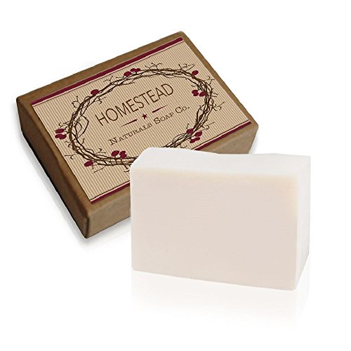 Homestead Naturals Soap Co Organic Coconut Oil Soap Pure Natural No Added Anything (1 Bar)
