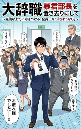 大辞職:暴君部長を置き去りにして : 無能な上司に叩きつける、全員一斉の「さようなら」 スカッと成敗 (オオガキ出版)