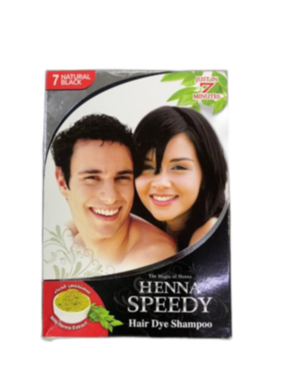 Henna Speedy Hair Shampoo 7 Natural Black