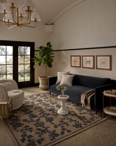 Magnolia Home Winslet Latte/Navy Rug