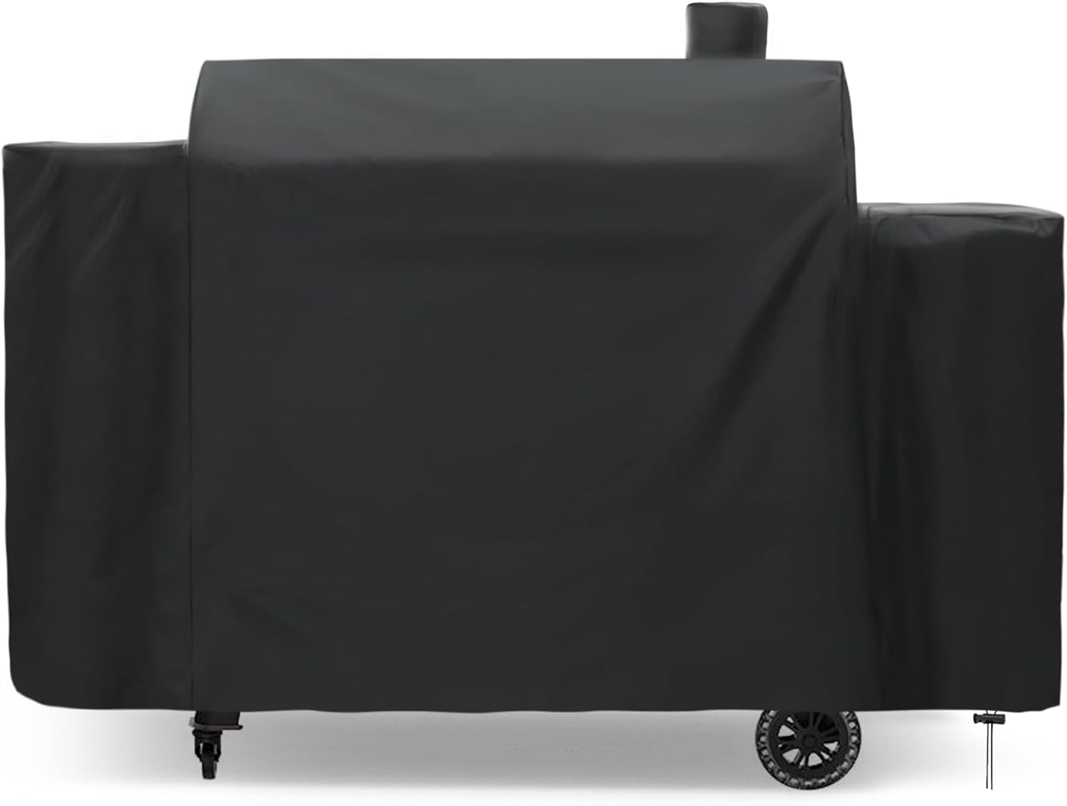 Grill Cover for Pit Boss 1100 Pro Series 1260 Triple-Function Combo Grill PB1100PSC2,PB1100PSC1,Sportsman 1230,Competition 1230CS1,Navigator 1230G Pellet Grill,Heavy Duty Waterproof Smoker Cover,Black