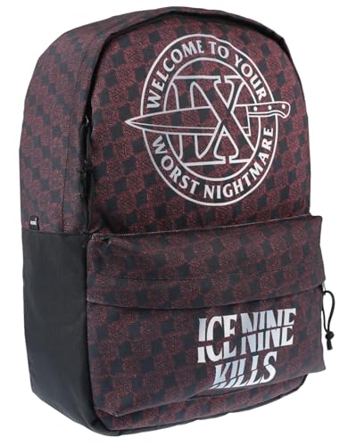 Mochila Ice Nine Kills Welcome To Your Worst Nightmare Daypack, Preto, One Size, Mochila