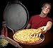 Courant Precision Non-Stick Pizza Maker Machine For Home, Calzone Maker, Pizza oven in Red