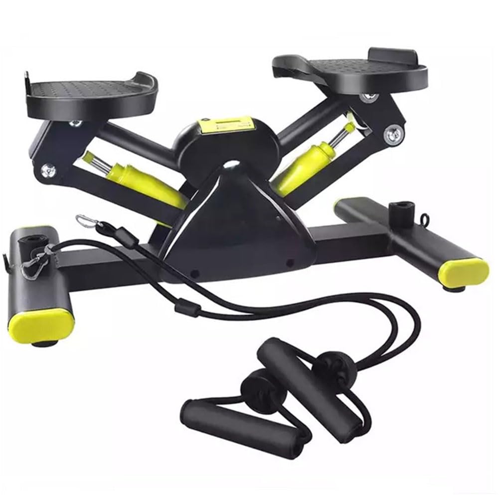 Stepper de marche haut en bas avec bandes élastiques pour sculpter fessiers et bras