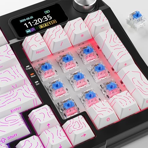 Zhouwang 36PCS Blue Switches,3 Pin Replacement Dustproof Mechanical Keyboards Switches, Suitable clicker for 3D Prints and Gaming Keyboards - 4