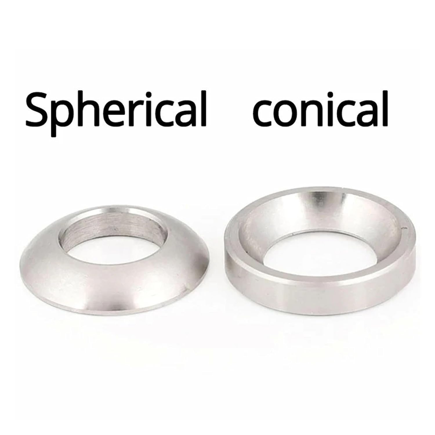 Flat Head Countersunk Washers,Aluminum Washers, Flat Head Countersunk Washers M6-M24 Conical Spherical Stainless Steel and Carbon Steel(Conical Stainless,M20)
