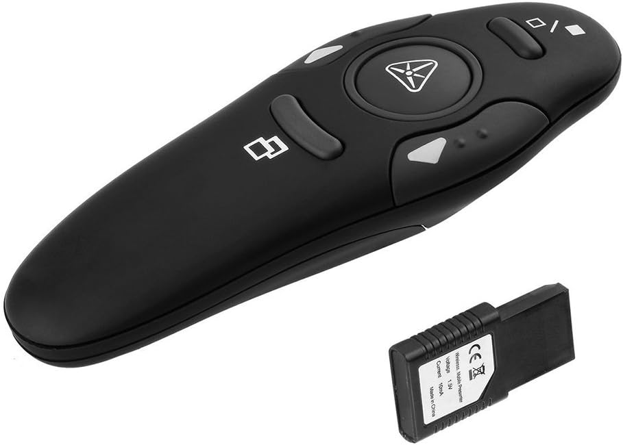 Famtasme USB PowerPoint PPT Pointer 2.4GHz Wireless USB Presenter PPT Pointer Clicker Remote Control