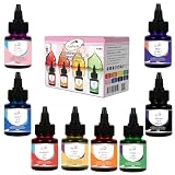 Farbello Colorant Alimentaire Liquide – 8 × 25 ml | Colorants Alimentaires à Base d’Eau | Couleurs Comestibles pour Gâteaux, Crèmes, Boissons & Desserts | Halal, Hautement Pigmenté, Qualité Profession