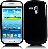 For Samsung Galaxy S3 Mini i8190 TPU Cover Case Black Accessory