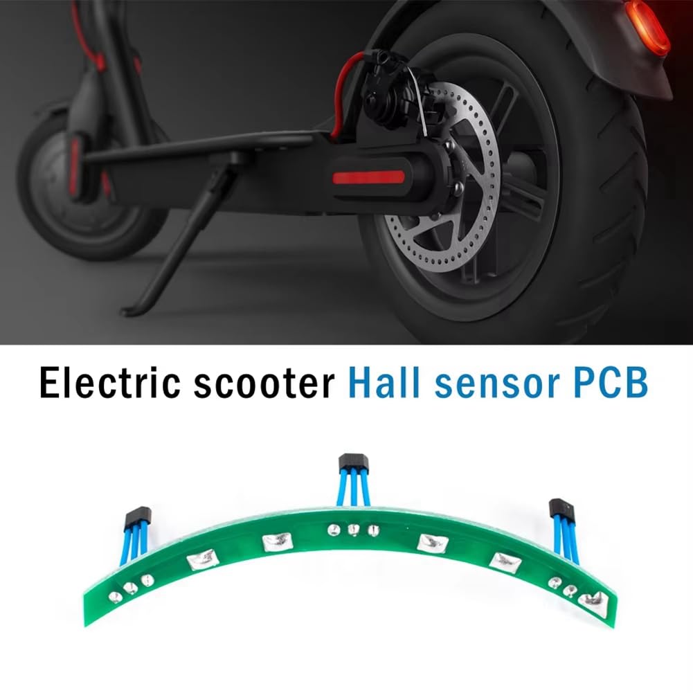 Scheda Sensore Hall per Monopattino Elettrico, Scheda PCB per Modulo Sensore Hall del Motore per Parti di Monopattino Elettrico M365 PRO Kick