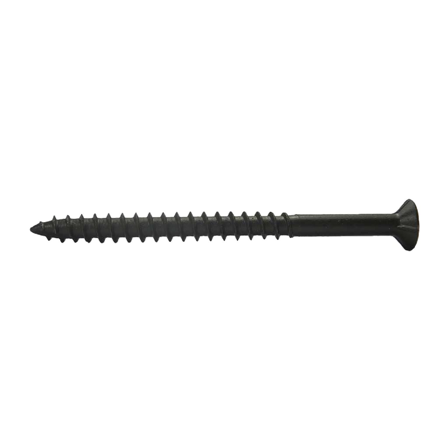 8-15X3 Fine Thread Drywall Screws | Phillips | Bugle Head | Steel | Black Oxide (Quantity: 2000)