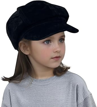Jastore Kids Boys Girls Newsboy Caps Classic Cabbie Hat French Beret Pageboy Hat for Toddler