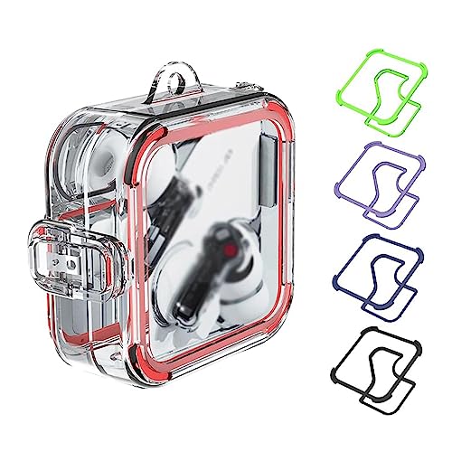 【試聴のみ】 Nothing Ear (a)クリア/ブラック　ケースカバー付き Amazon | Nothing Ear (a) ケース カバー 保護ケース ヘッドホン