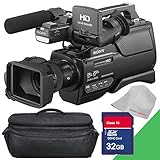 Sony HXR-MC2500 MC2500 Camcorder with 32GB SDHC Class 10 Memory Card with Professional Padded Camera/Camcorder Case