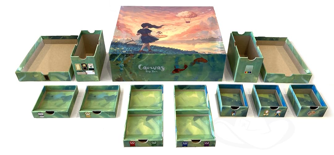 Tabletop Tycoon Scatola grande in tela | Accessorio per giochi da tavolo
